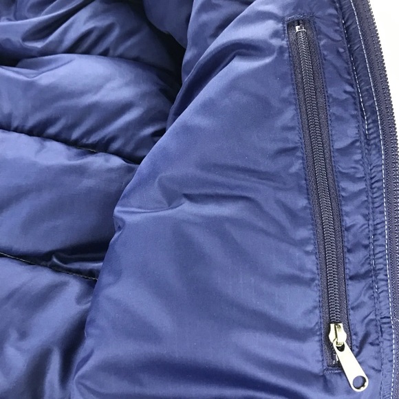 Patagonia Sweater Vest Goose Down Puffer Light Purple Full Zip Womens XSmall - Picture 6 of 8